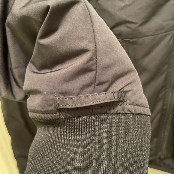 Frank & Oak Black Thermore Reversible Skyline Bomber Jacket Size Small - Picture 10 of 11